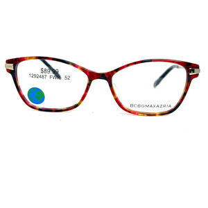 BcbgMaxazira Eyeglasses Frames G-aisha Red Multi Tortoise Full 52-15-140 20763